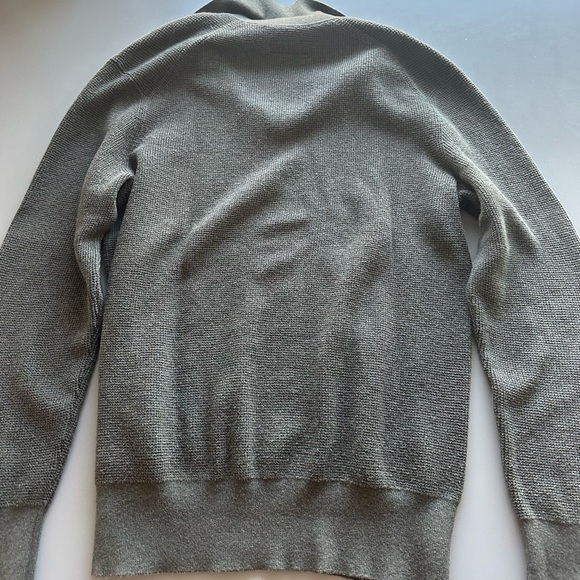 Allsaints knit long sleeve polo in medium size. Worn once. Quite soft. - Picture 4 of 4